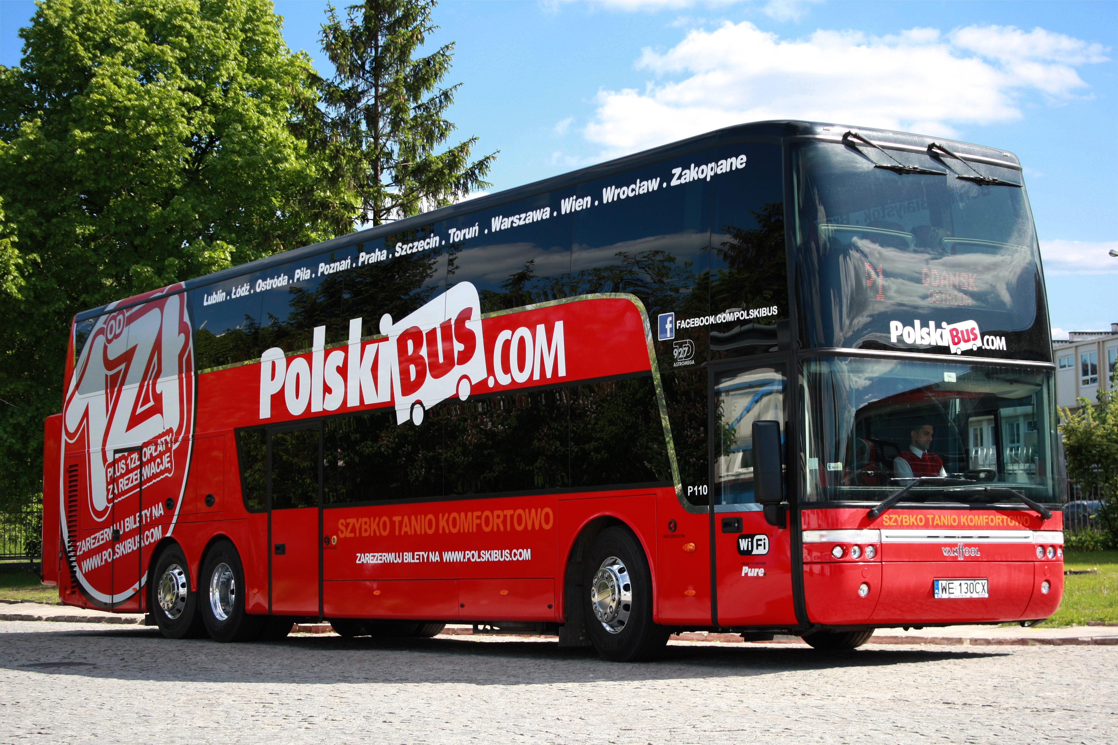 ポーランド国内外をバスで格安に移動する方法