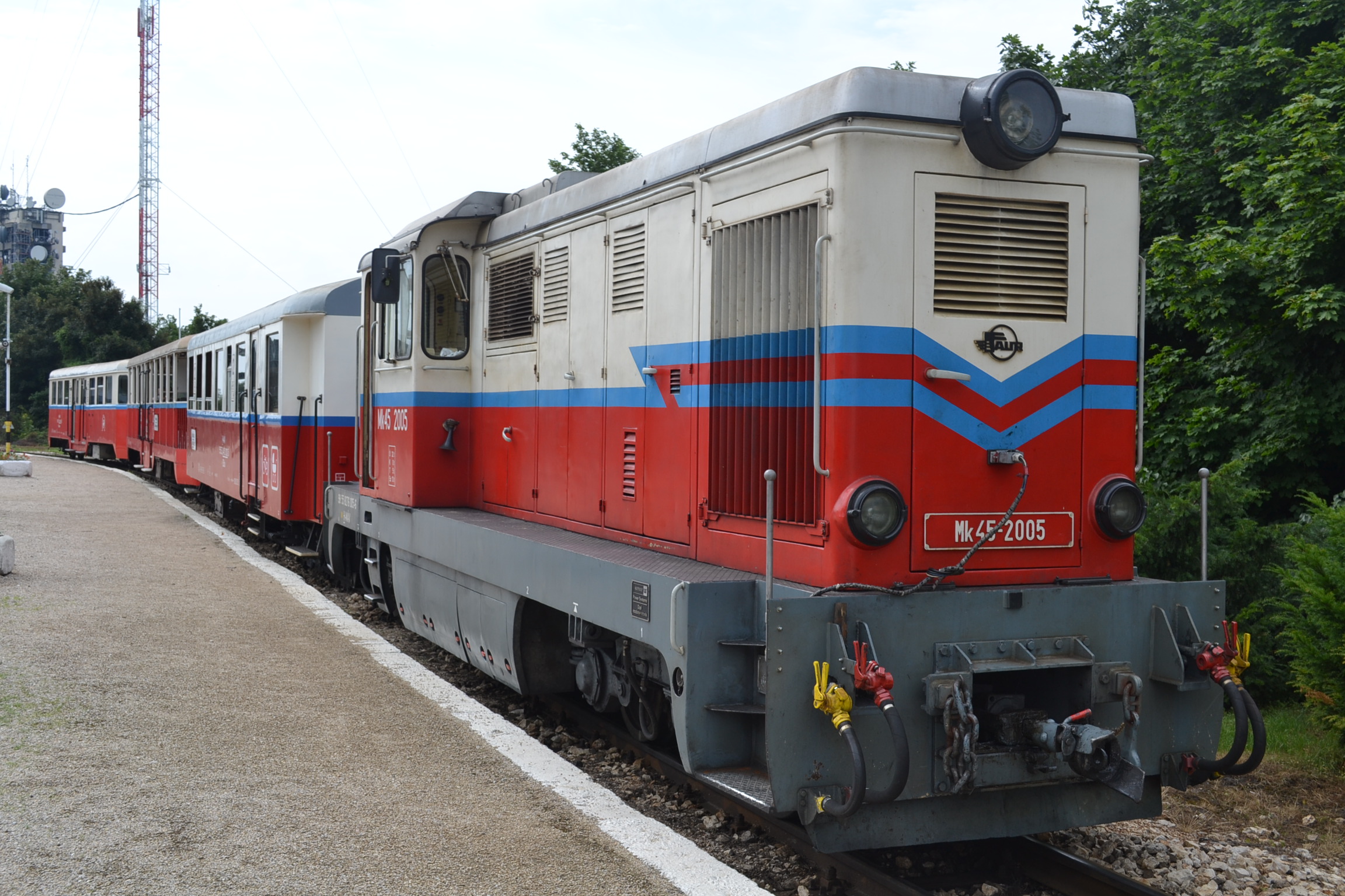 ブダペストのブダ側・登山鉄道～子ども鉄道～展望台を回る