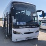 【イストリア半島】プーラ国際空港とプーラ旧市街の移動にはシャトルバスが便利！