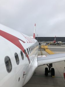 オーストリア航空101便・ウィーン～ミュンヘンをビジネスクラスで利用（ウィーン空港のビジネスラウンジも合わせて）